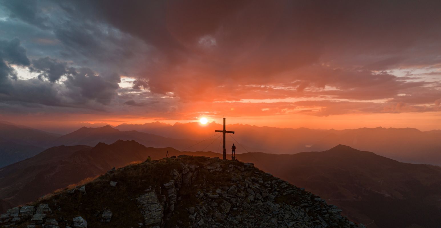 Sommerliche Berglandschaft im Alpbachtal