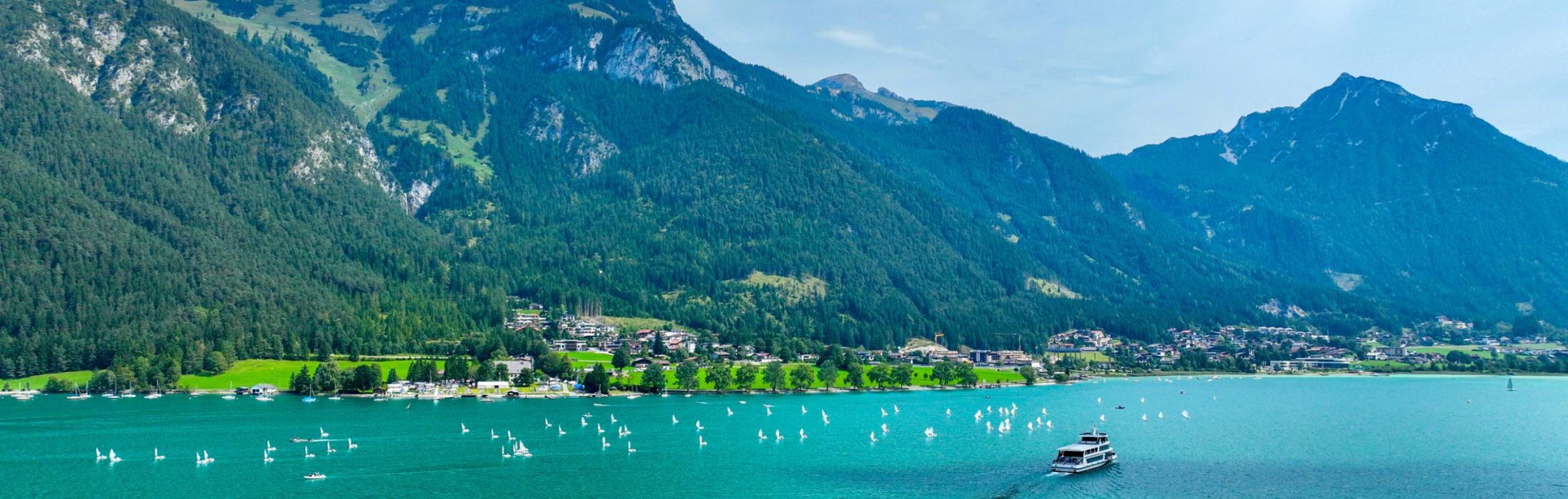 Segelboote auf dem Achensee