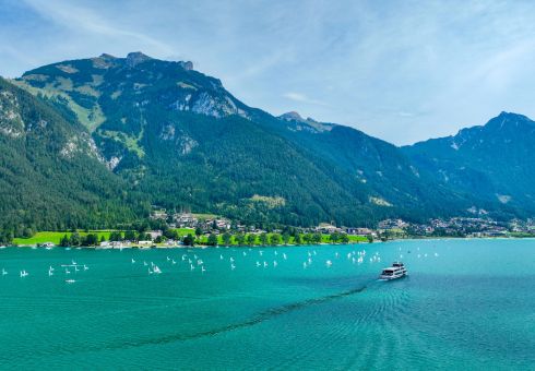 Segelboote auf dem Achensee